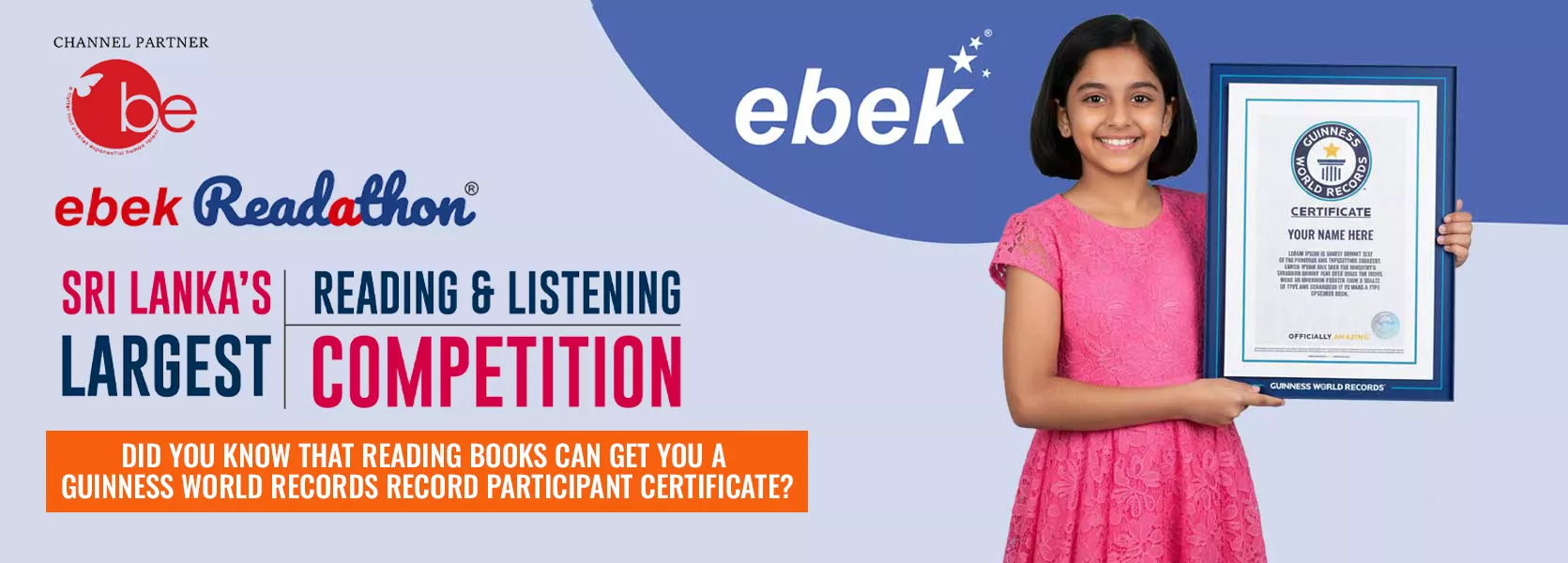 ebek Readathon School Registration